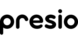 Presio text logo